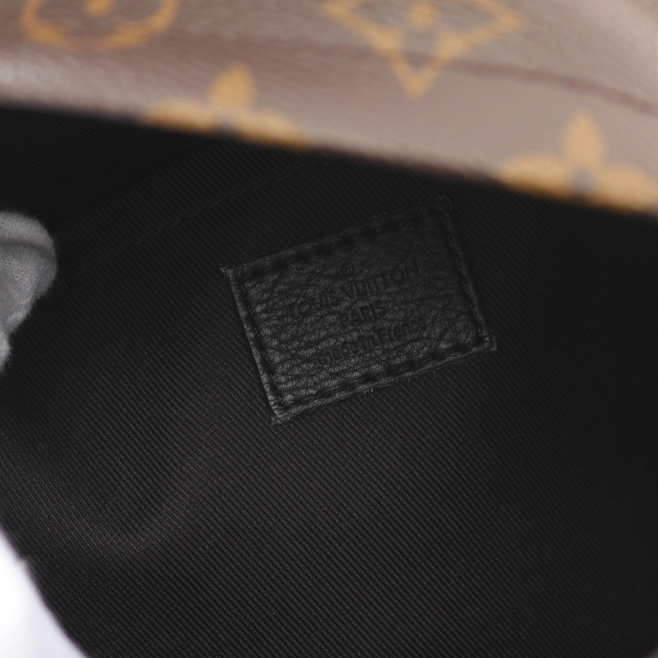 Louis Vuitton Louis Vuitton Palm Springs Pm Monogram Backpack Rucksack Leather Brown Black Size ONE SIZE - 4 Thumbnail