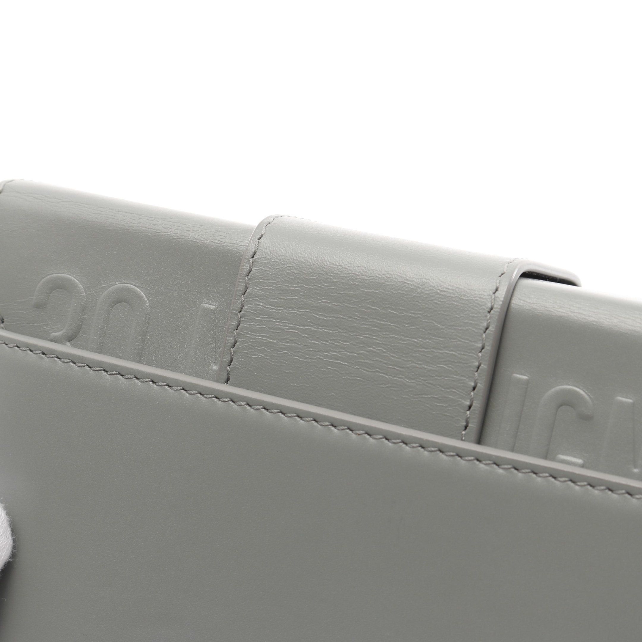 Dior Dior 30 Montaigne Shoulder Bag Leather Gray Size ONE SIZE - 8 Thumbnail