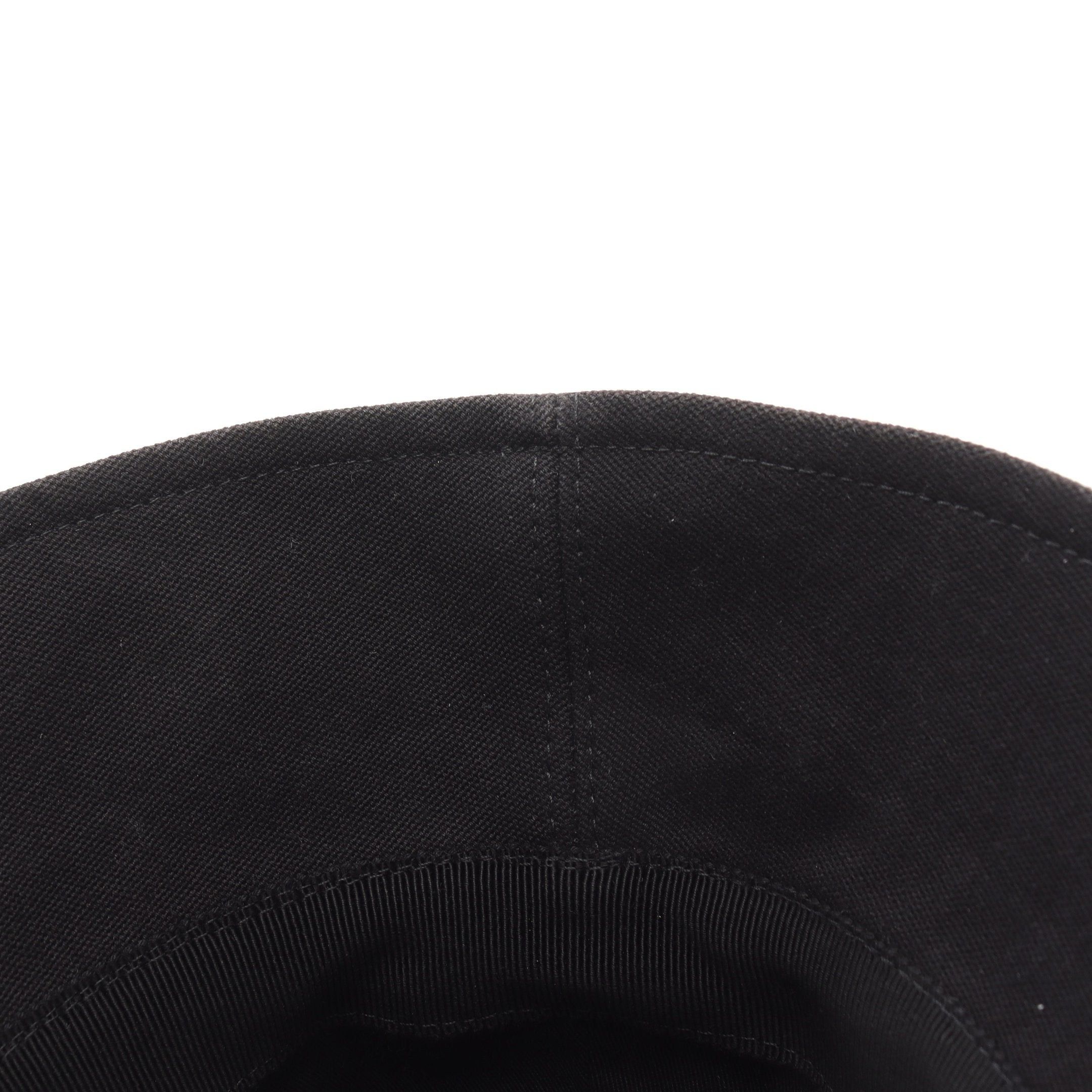Fendi Fendi Fendi * Versace Fendace Fenderche Bucket Hat Cotton Black Size ONE SIZE - 7 Thumbnail