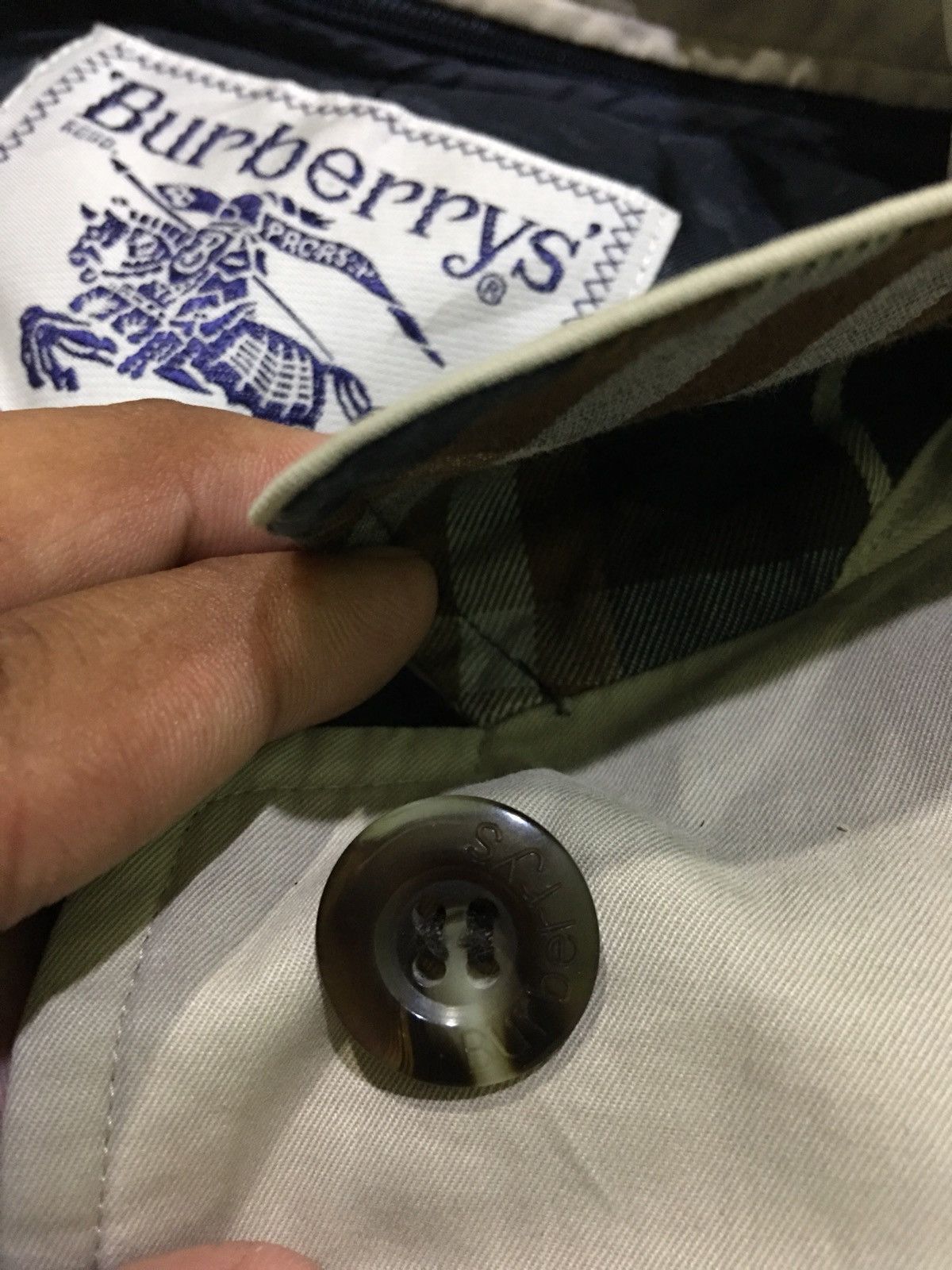 Burberry Vintage Burberrys Nova Check Plaid Tartan Long Coat / Parka Size US M / EU 48-50 / 2 - 5 Thumbnail