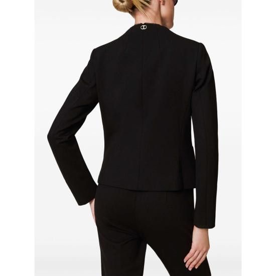 TWINSET TWINSET Women Jackets 251TP2131 00006 BLACK Size S / US 4 / IT 40 - 4 Thumbnail