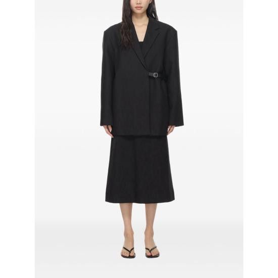 Studio Nicholson STUDIO NICHOLSON Women Suit Jackets SNW 1554 SILAS BLACK Size M / US 6-8 / IT 42-44 - 2 Thumbnail