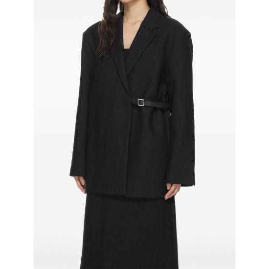Studio Nicholson STUDIO NICHOLSON Women Suit Jackets SNW 1554 SILAS BLACK Size M / US 6-8 / IT 42-44 - 3 Thumbnail