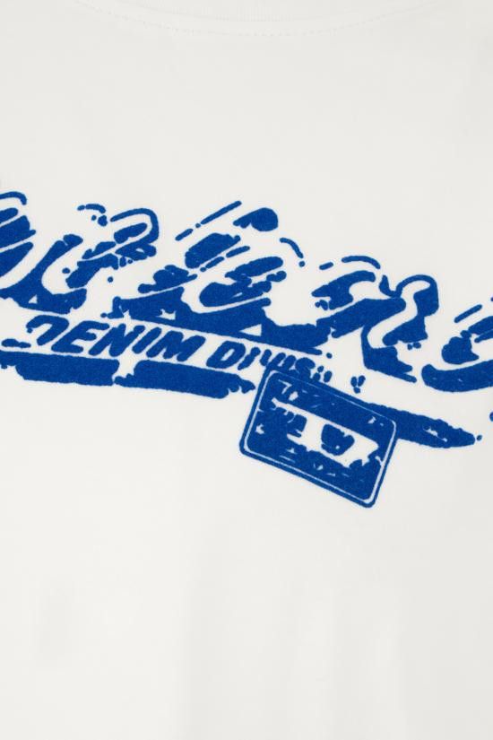 Diesel DIESEL Men T-Shirts A164060QIAM 100 WHITE Size US XL / EU 56 / 4 - 3 Thumbnail