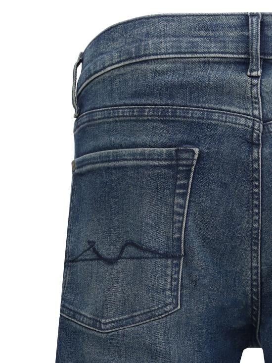 7 For All Mankind 7 FOR ALL MANKIND Men Denim Pants JSMSC890LG DARKBLUE Size US 32 / EU 48 - 3 Thumbnail
