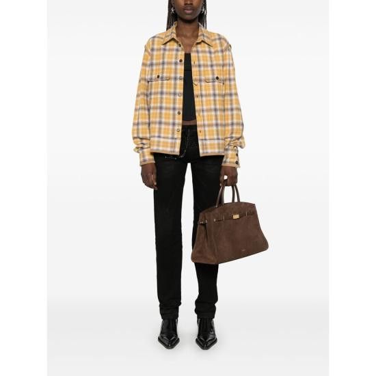 Dsquared2 DSQUARED2 Women Shirts D35160 S75DL0898 001F YELLOW Size M / US 6-8 / IT 42-44 - 5 Thumbnail