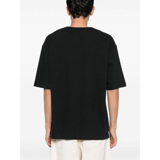 Tシャツ・カットソー LEMAIRE Men T Shirts ITO1382LJ1010BK995 Black LEMAIRE Men T-Shirts TO1382 LJ1010 BK995 BLACK