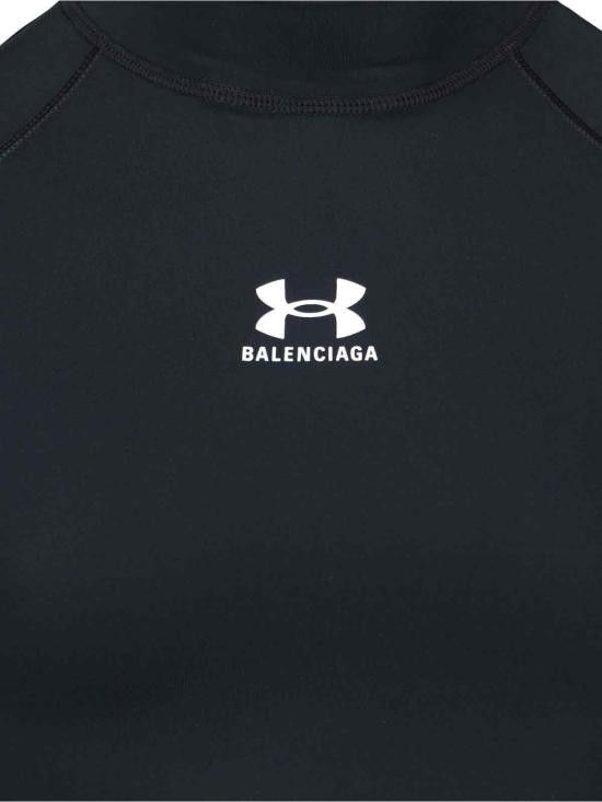 Balenciaga BALENCIAGA Men T-Shirts 816222 TRVY3 1000 Black Size US L / EU 52-54 / 3 - 3 Thumbnail