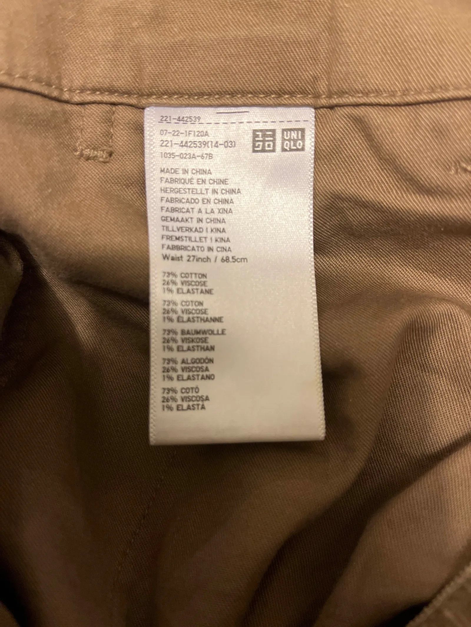 Uniqlo Uniqlo Pants Size 27" / US 4 / IT 40 - 2 Thumbnail