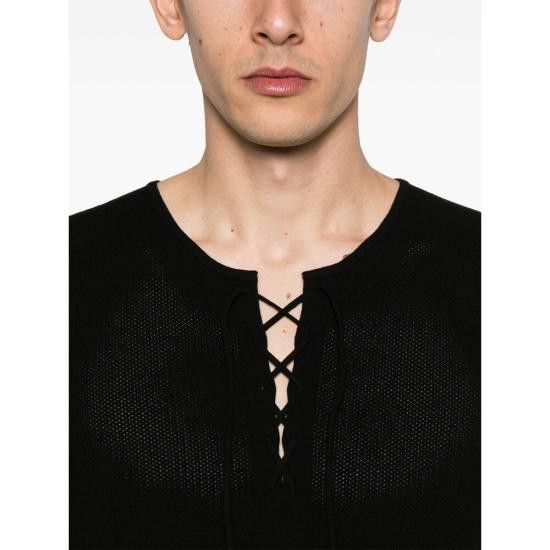 DRIES VAN NOTEN Men T-Shirts 1701 021201 900 BLACK