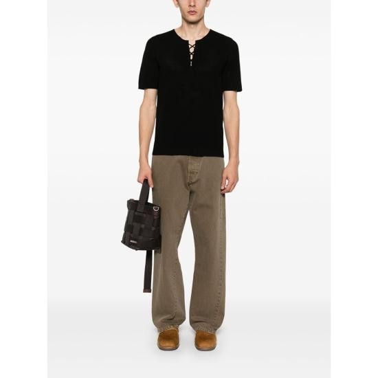 DRIES VAN NOTEN Men T-Shirts 1701 021201 900 BLACK