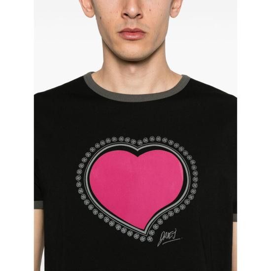 Dries Van Noten DRIES VAN NOTEN Men T-Shirts 1600 021110 900 BLACK Size US M / EU 48-50 / 2 - 2 Thumbnail