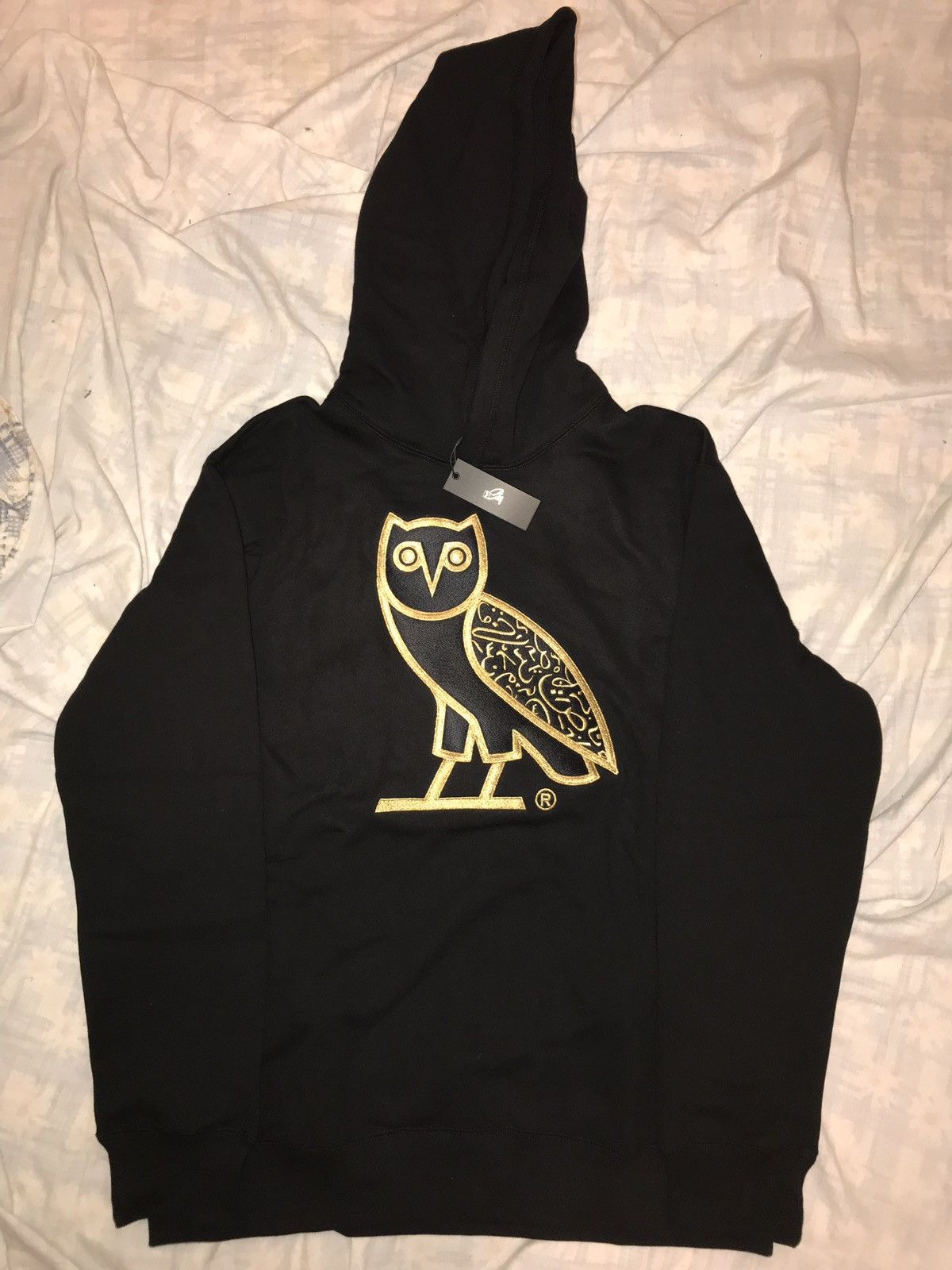 Octobers Very Own Drake OVO Arabic Calligraphy OG Owl hoodie Black OVO Grailed