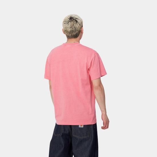 Carhartt Wip CARHARTT WIP Men T-Shirts I033622 29P GD Pink Size US XS / EU 42 / 0 - 4 Thumbnail