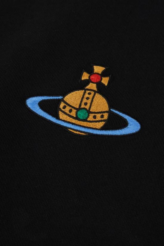 Vivienne Westwood VIVIENNE WESTWOOD Women Hoodies 1I010001J006O N401 BLACK Size S / US 4 / IT 40 - 3 Thumbnail