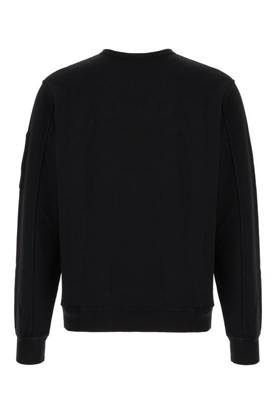 C.P. Company C.P. COMPANY Men Hoodies 17CMSS019A002246G 999 BLACK Size US XL / EU 56 / 4 - 2 Thumbnail