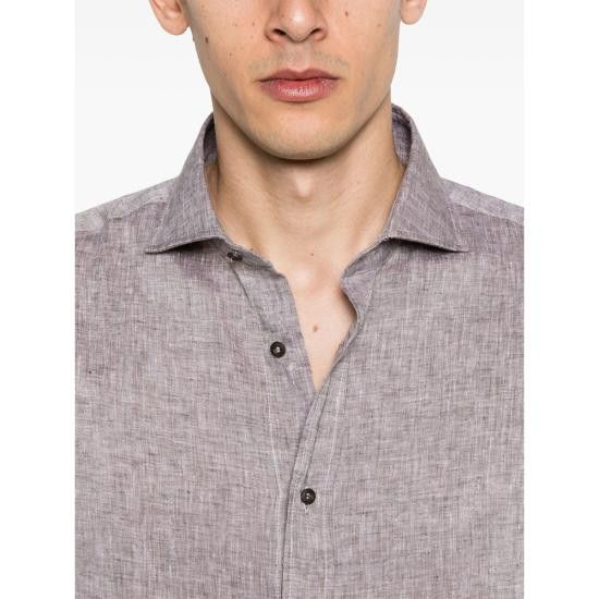 Brunello Cucinelli BRUNELLO CUCINELLI Men Long Tops MM6840627 C115 BROWN Size US S / EU 44-46 / 1 - 2 Thumbnail