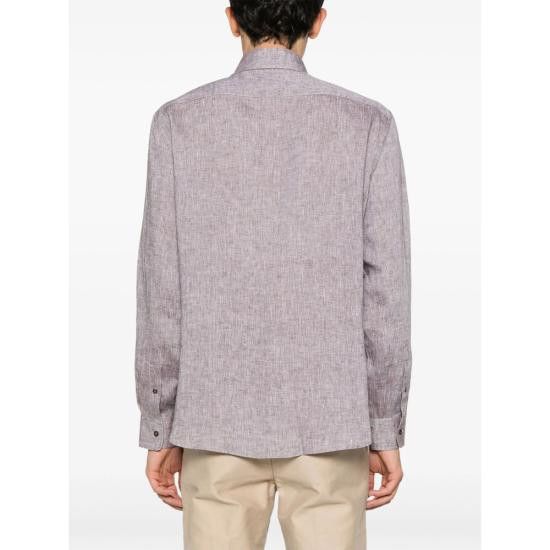 Brunello Cucinelli BRUNELLO CUCINELLI Men Long Tops MM6840627 C115 BROWN Size US S / EU 44-46 / 1 - 4 Thumbnail