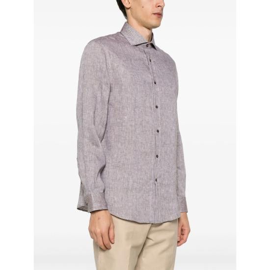 Brunello Cucinelli BRUNELLO CUCINELLI Men Long Tops MM6840627 C115 BROWN Size US S / EU 44-46 / 1 - 5 Thumbnail