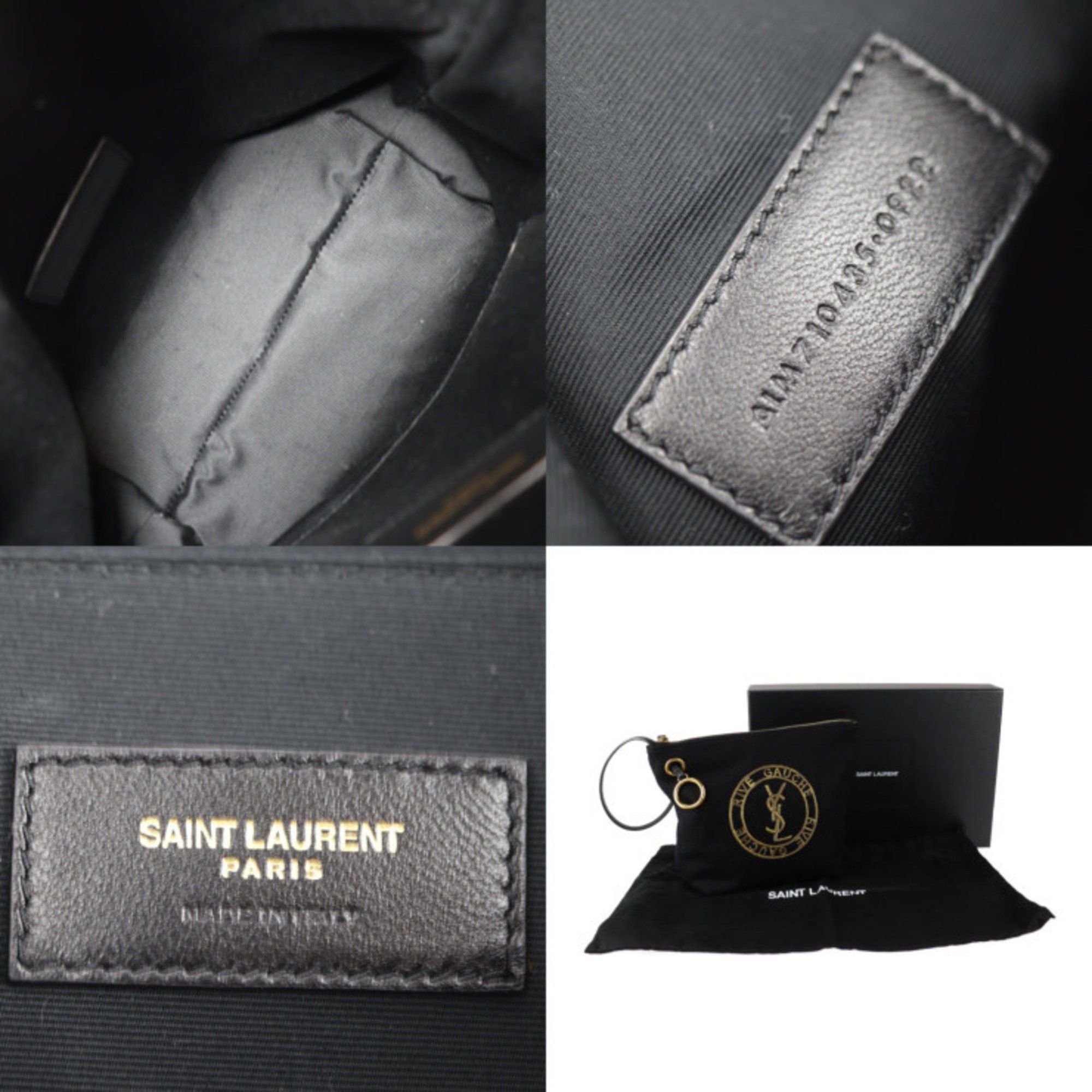 Yves Saint Laurent Saint Laurent Rive Gauche clutch Size ONE SIZE - 9 Thumbnail
