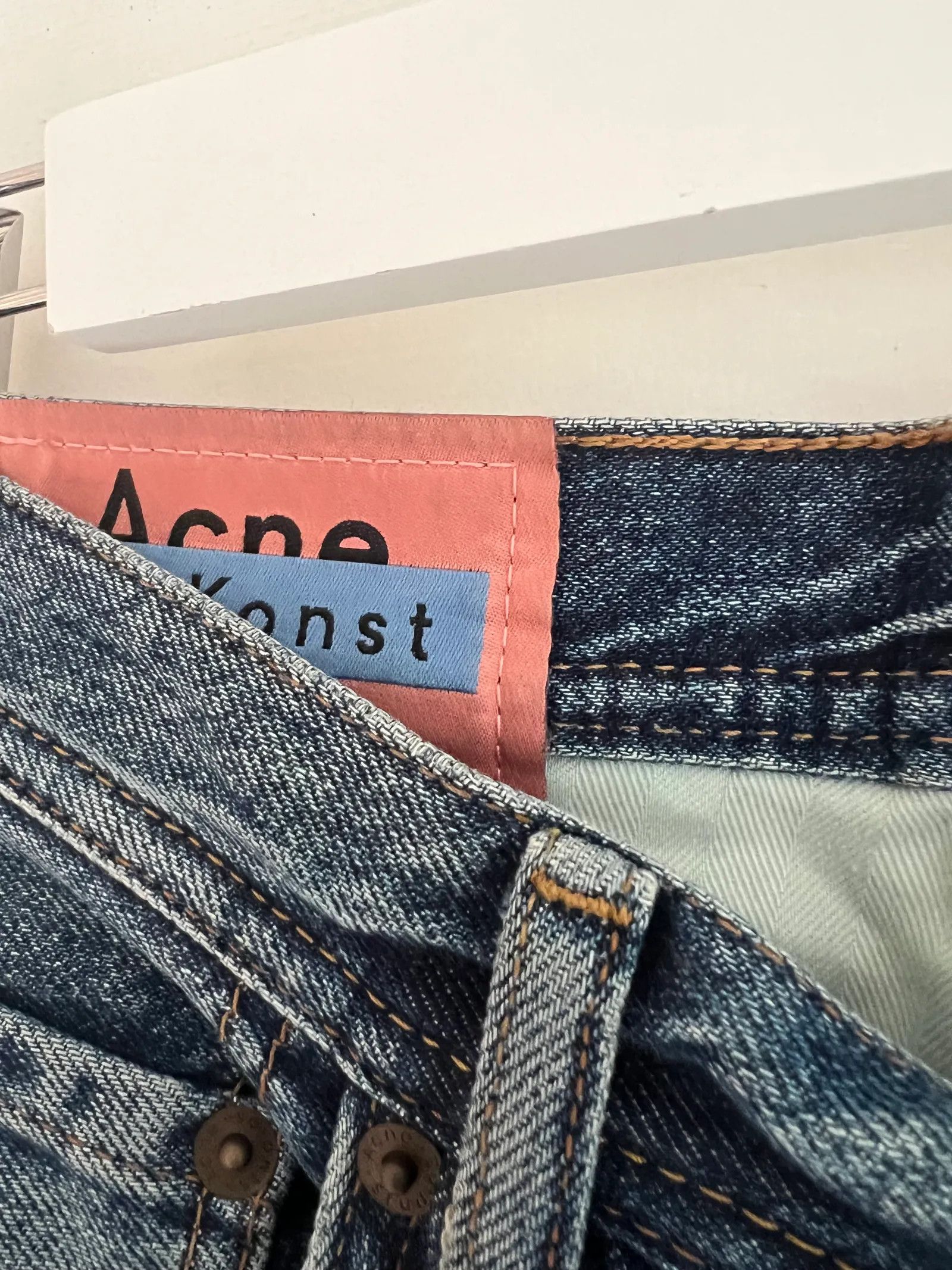 Acne Studios Acne Studios Log Mid Jeans Size 24" / US 00 / IT 34 - 2 Thumbnail