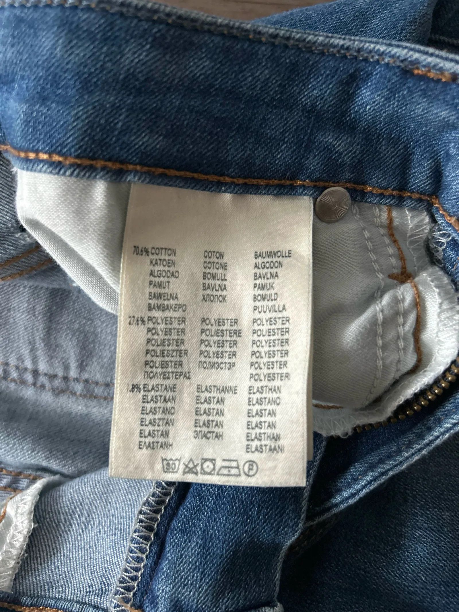 Lee Lee Scarlett Cropped Jeans Size 25" / US 0 / IT 36 - 3 Thumbnail