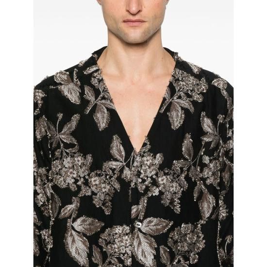 Needles NEEDLES Men Long Tops PU227 BLACK Size US M / EU 48-50 / 2 - 3 Thumbnail