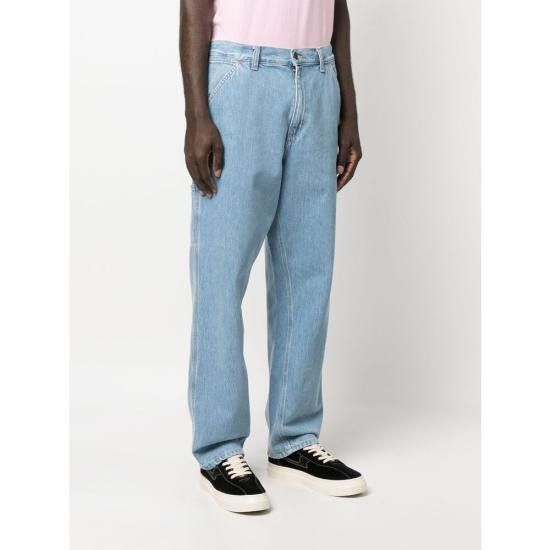 Carhartt CARHARTT Men Denim Pants I032024 0112 BLUE Size US 28 / EU 44 - 2 Thumbnail