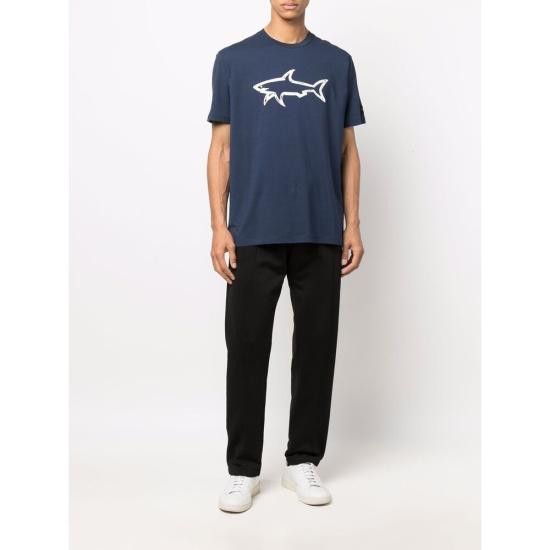 Paul & Shark PAUL & SHARK Men T-Shirts 22411073 013 BLUE Size US XXL / EU 58 / 5 - 3 Thumbnail