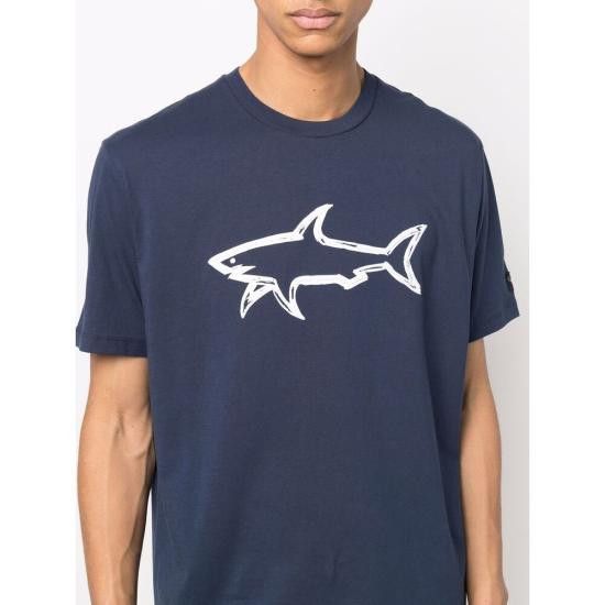 Paul & Shark PAUL & SHARK Men T-Shirts 22411073 013 BLUE Size US XXL / EU 58 / 5 - 4 Thumbnail