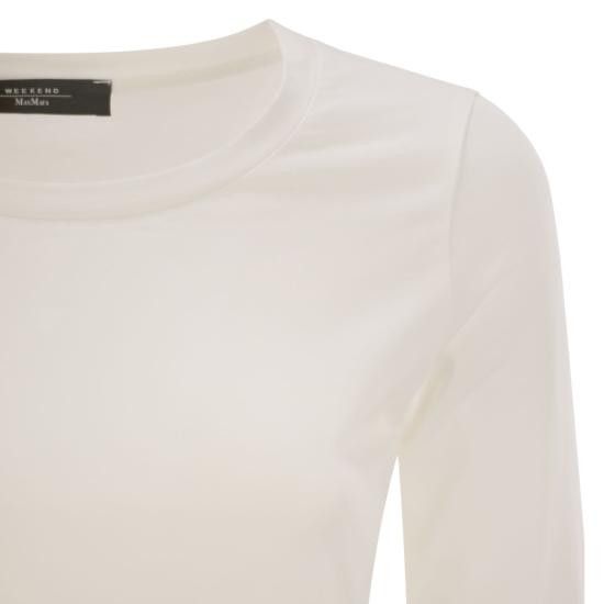 Weekend Max Mara WEEKEND MAX MARA Women Polo Shirts 2515971021600 WHITE Size XS / US 0-2 / IT 36-38 - 4 Thumbnail