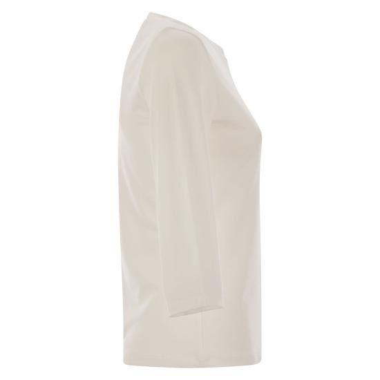 Weekend Max Mara WEEKEND MAX MARA Women Polo Shirts 2515971021600 WHITE Size M / US 6-8 / IT 42-44 - 3 Thumbnail