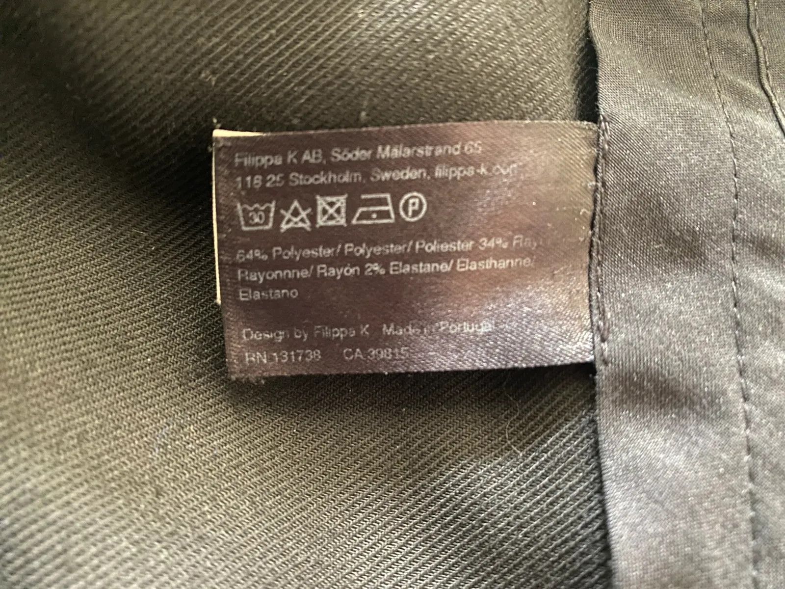 Filippa K Filippa K Pleated Twill Slaks Pants Size 27" / US 4 / IT 40 - 4 Thumbnail