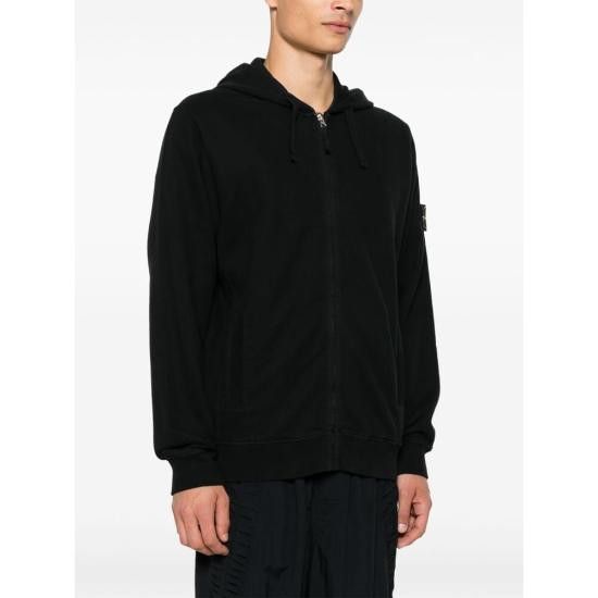 Stone Island STONE ISLAND Men Hoodies 811563520 V0029 BLACK Size US XL / EU 56 / 4 - 2 Thumbnail