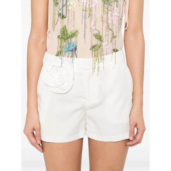Blumarine BLUMARINE Women Shorts & Burmudas 2P180A N0102 WHITE Size 30" / US 8 / IT 44 - 2 Thumbnail