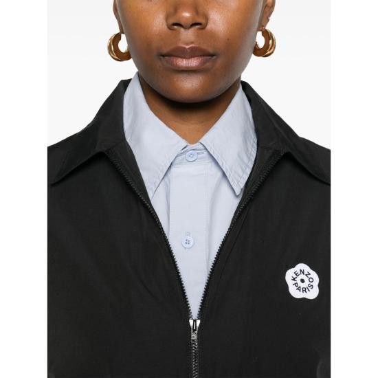 Kenzo KENZO Women Shirts FF52CH2609FI 99 BLACK Size S / US 4 / IT 40 - 2 Thumbnail