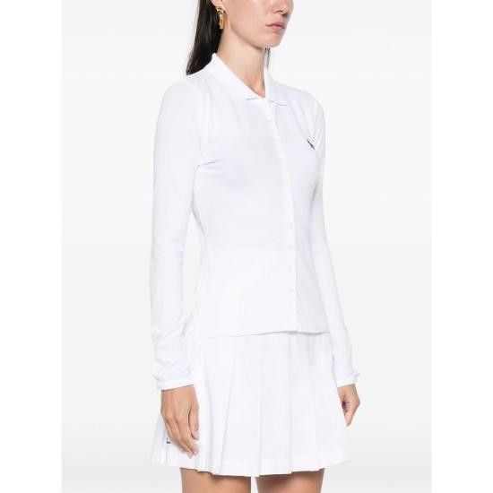 Ralph Lauren RALPH LAUREN Women Polo Shirts 211941176004 WHITE Size M / US 6-8 / IT 42-44 - 5 Thumbnail