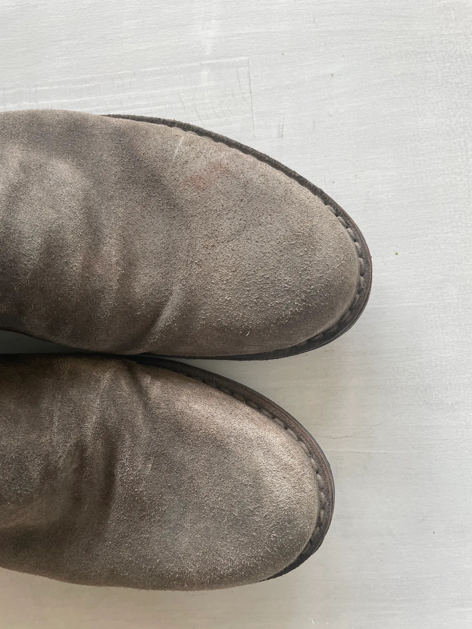Fiorentini + Baker Fiorentini Baker ELLA Taupe Suede Boots Boots Size US 11 / IT 41 - 3 Thumbnail