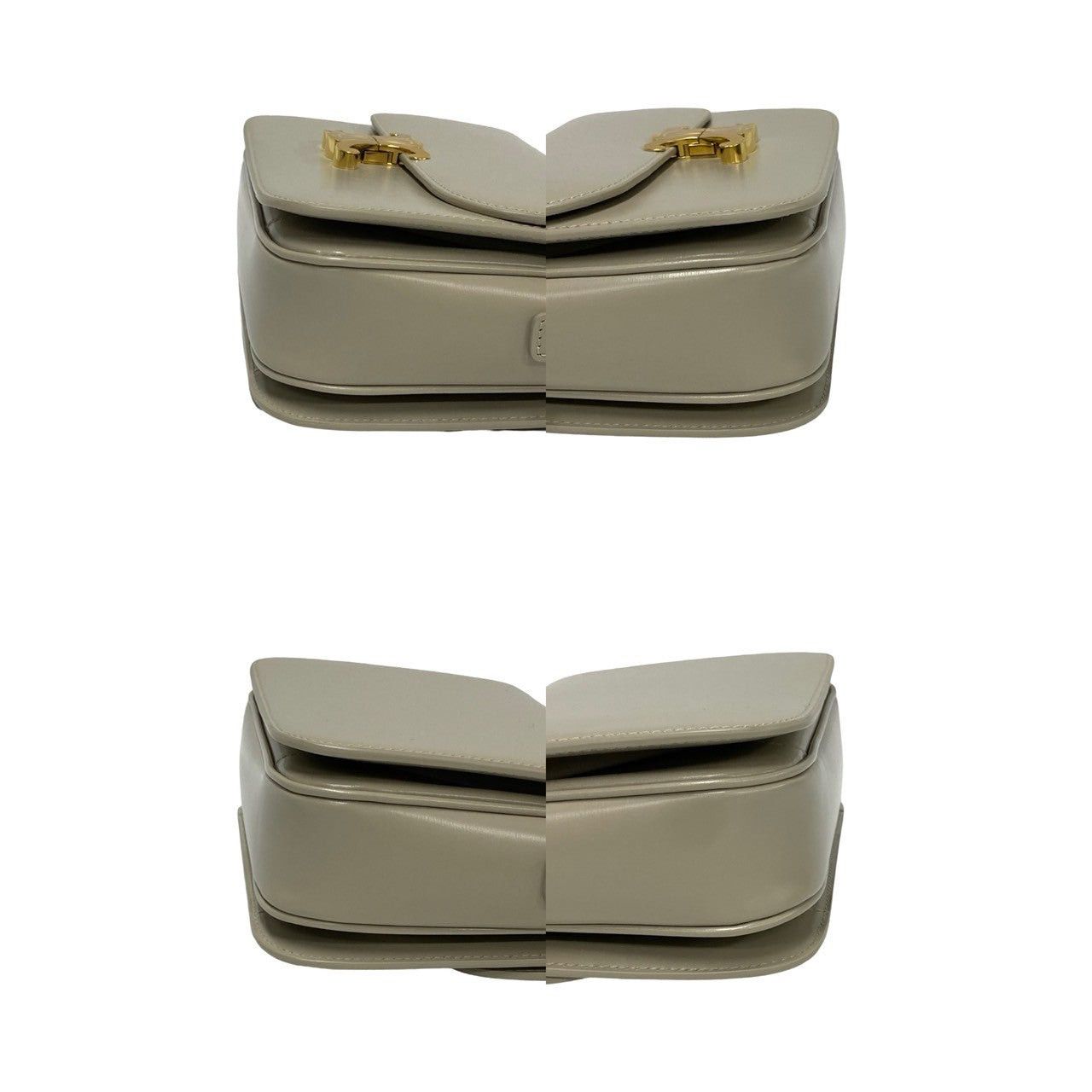 Celine Celine Shoulder Bag Neutrals Leather Size ONE SIZE - 7 Thumbnail