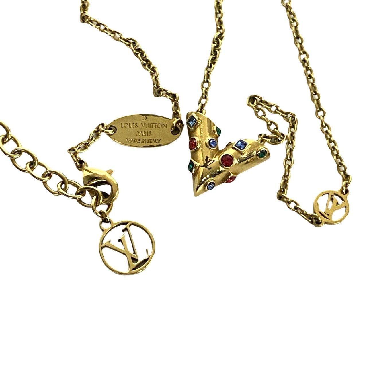 Louis Vuitton Louis Vuitton Necklace Gold Plated Size ONE SIZE - 2 Thumbnail