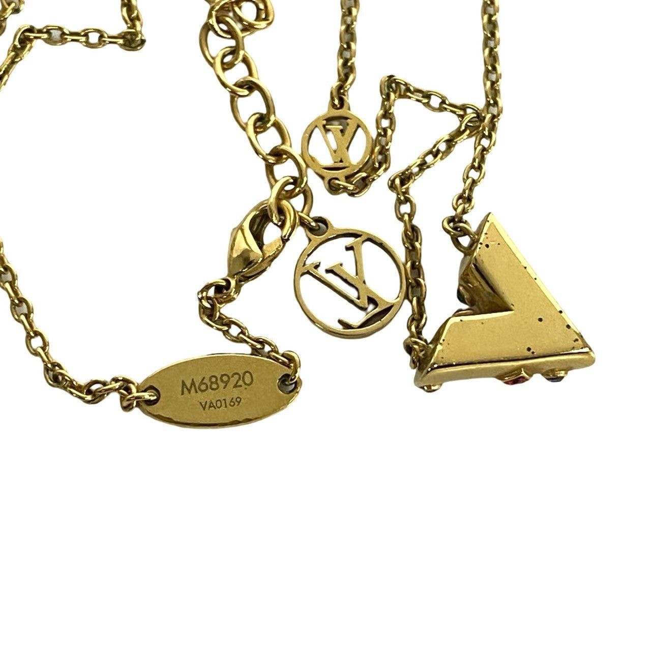 Louis Vuitton Louis Vuitton Necklace Gold Plated Size ONE SIZE - 3 Thumbnail