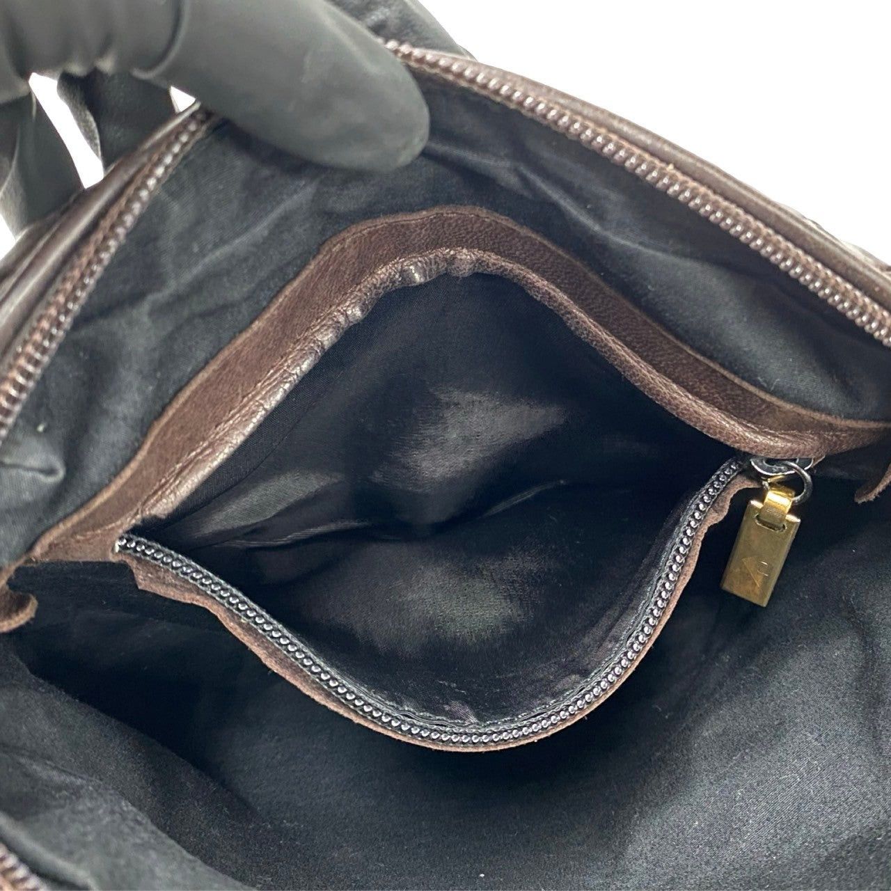Bottega Veneta Bottega Veneta Shoulder Bag Brown Leather Size ONE SIZE - 9 Thumbnail