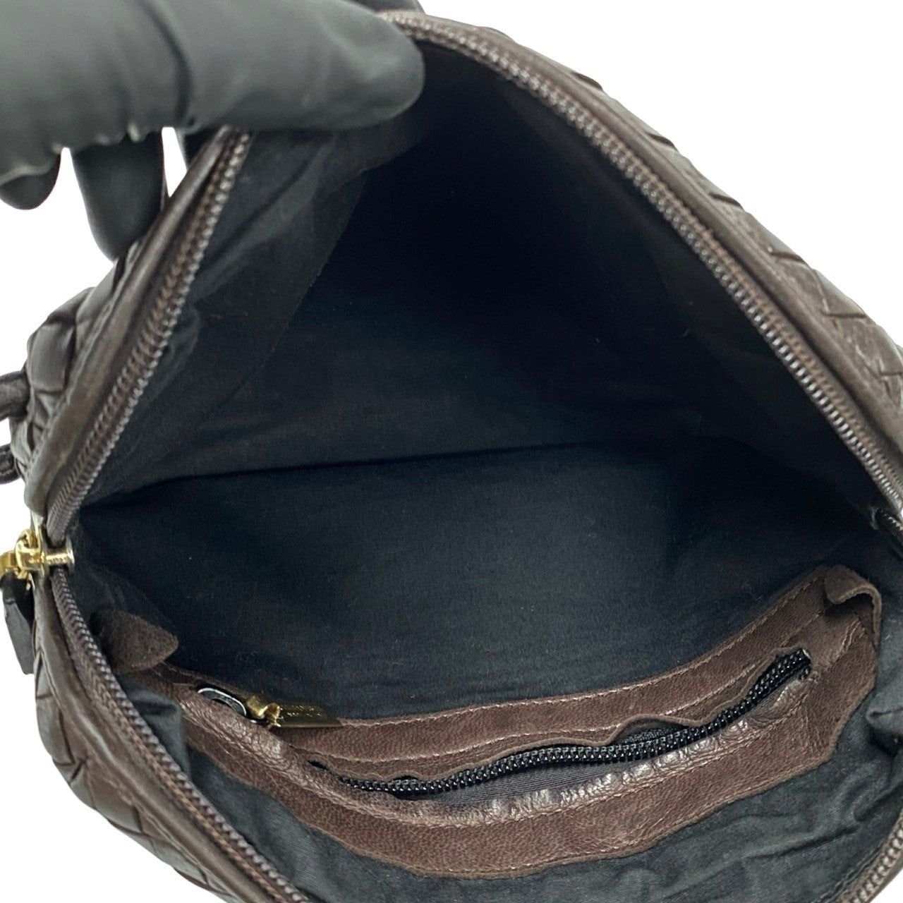 Bottega Veneta Bottega Veneta Shoulder Bag Brown Leather Size ONE SIZE - 8 Thumbnail