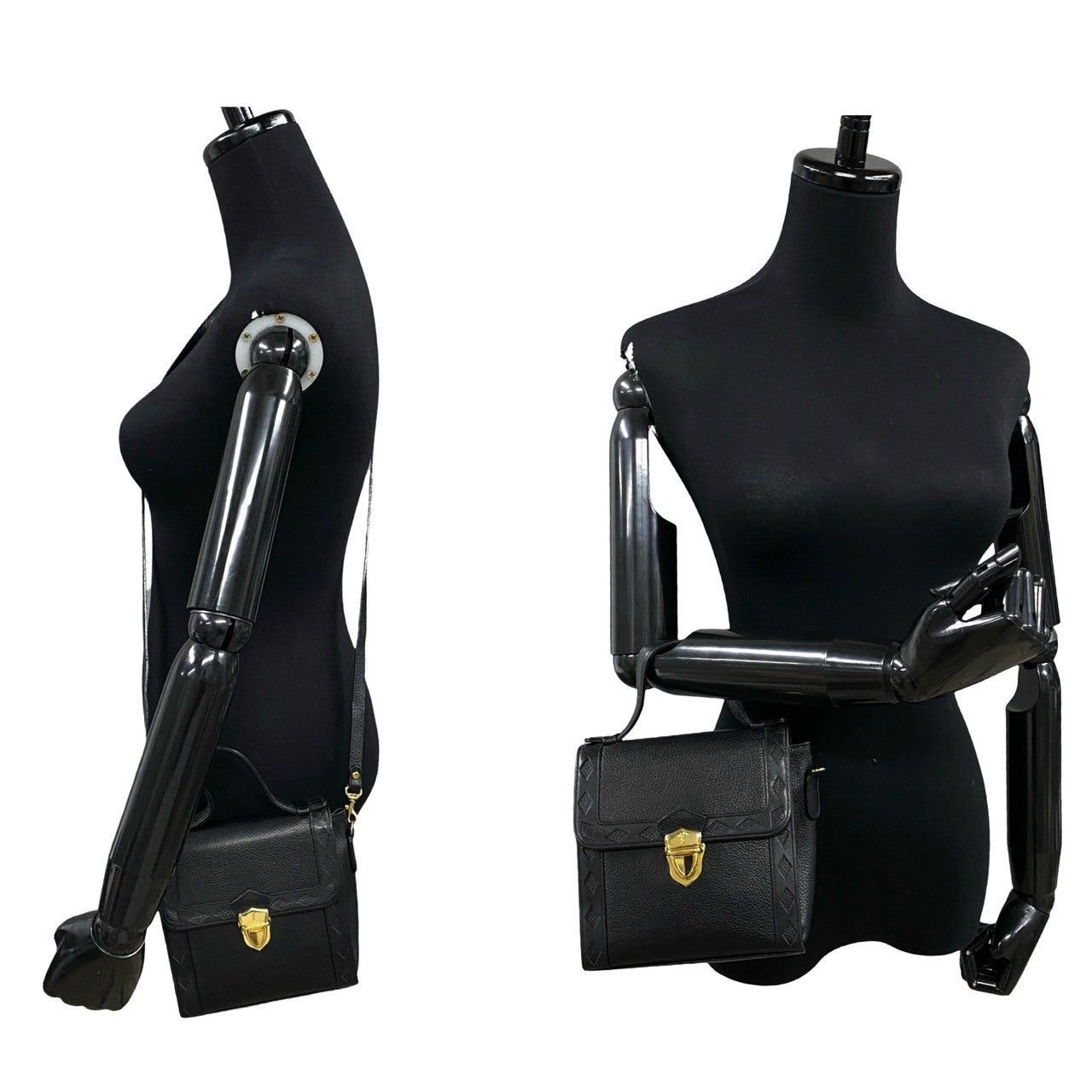 Fendi Fendi Shoulder Bag Black Cotton Size ONE SIZE - 2 Thumbnail