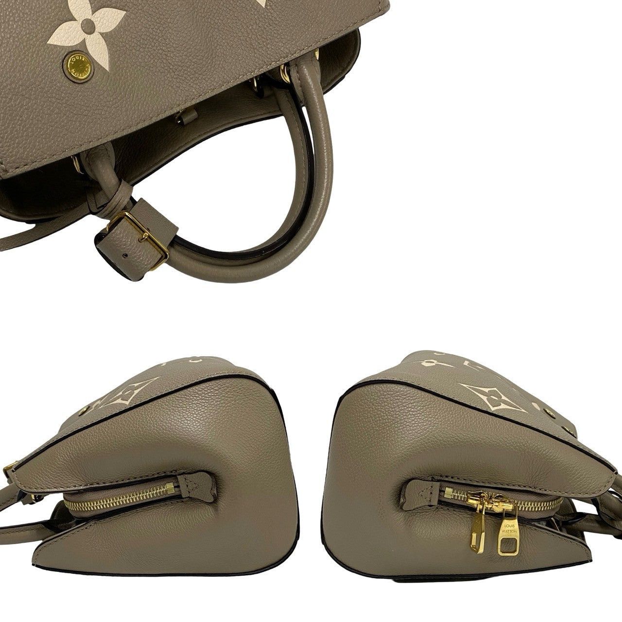 Louis Vuitton Louis Vuitton Neutrals Leather Size ONE SIZE - 5 Thumbnail
