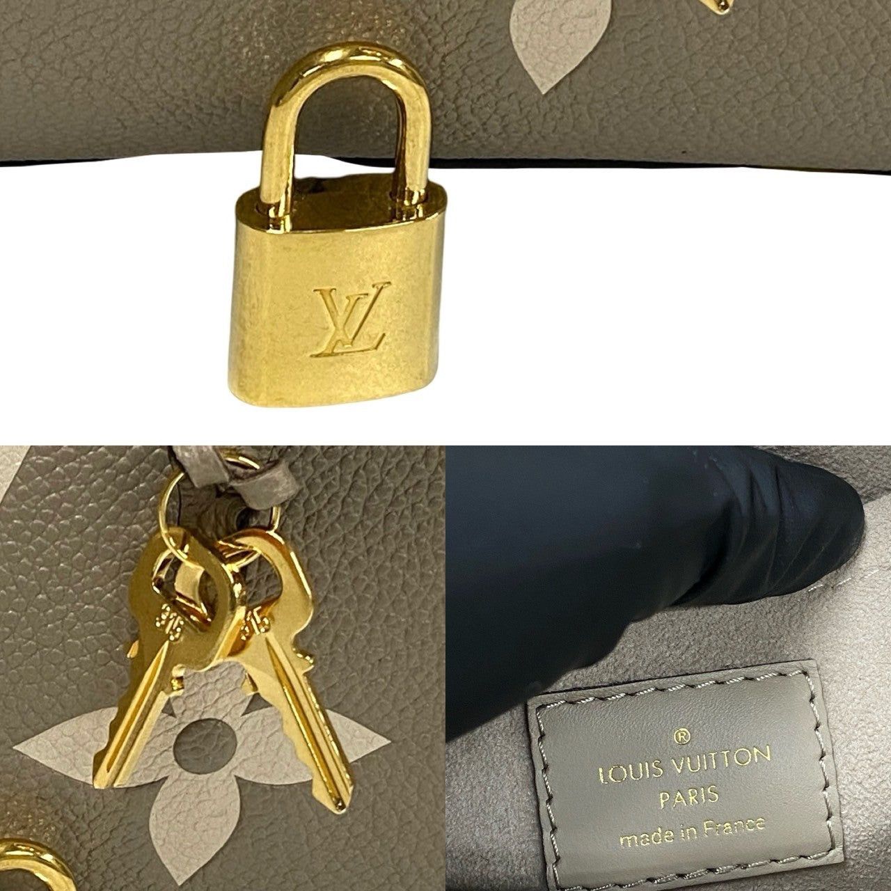 Louis Vuitton Louis Vuitton Neutrals Leather Size ONE SIZE - 3 Thumbnail