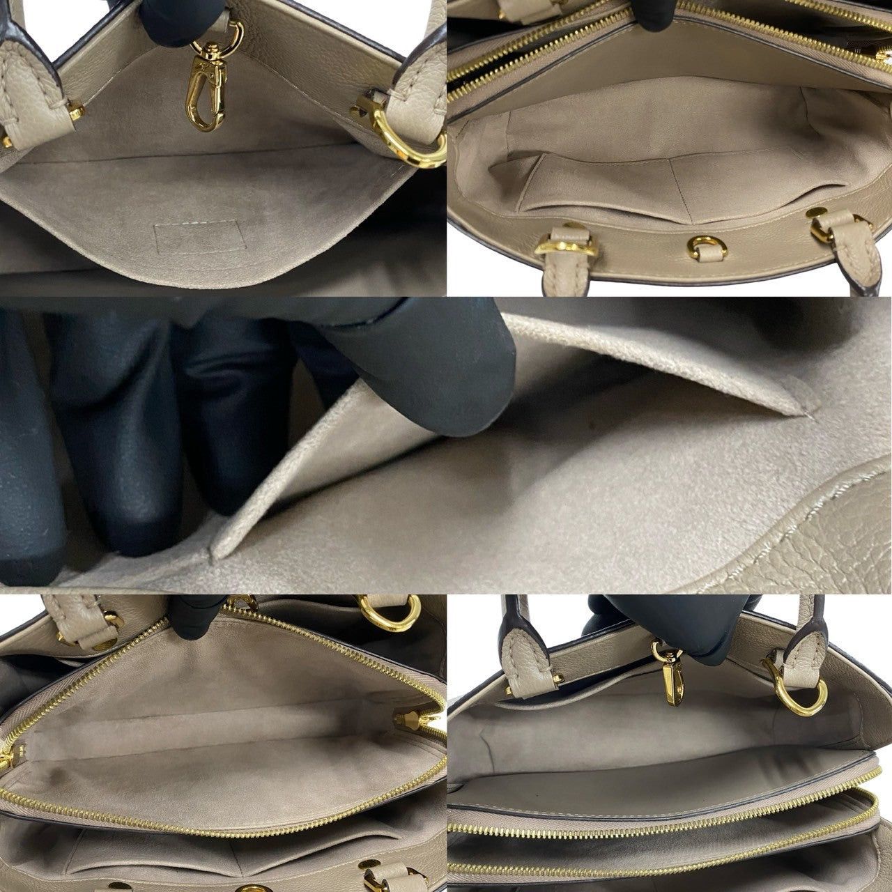 Louis Vuitton Louis Vuitton Neutrals Leather Size ONE SIZE - 8 Thumbnail