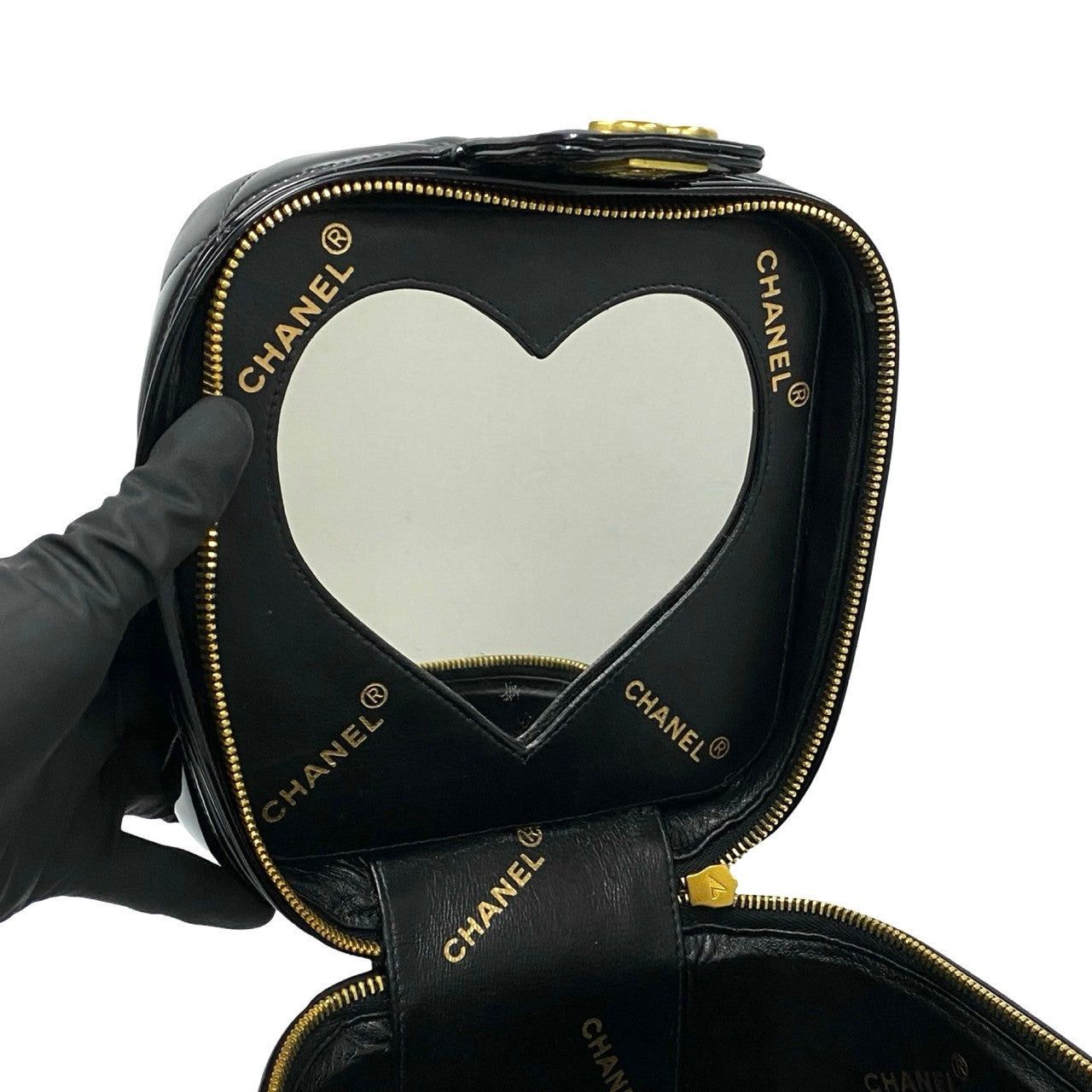 Chanel Chanel Handbag Black Leather Size ONE SIZE - 8 Thumbnail