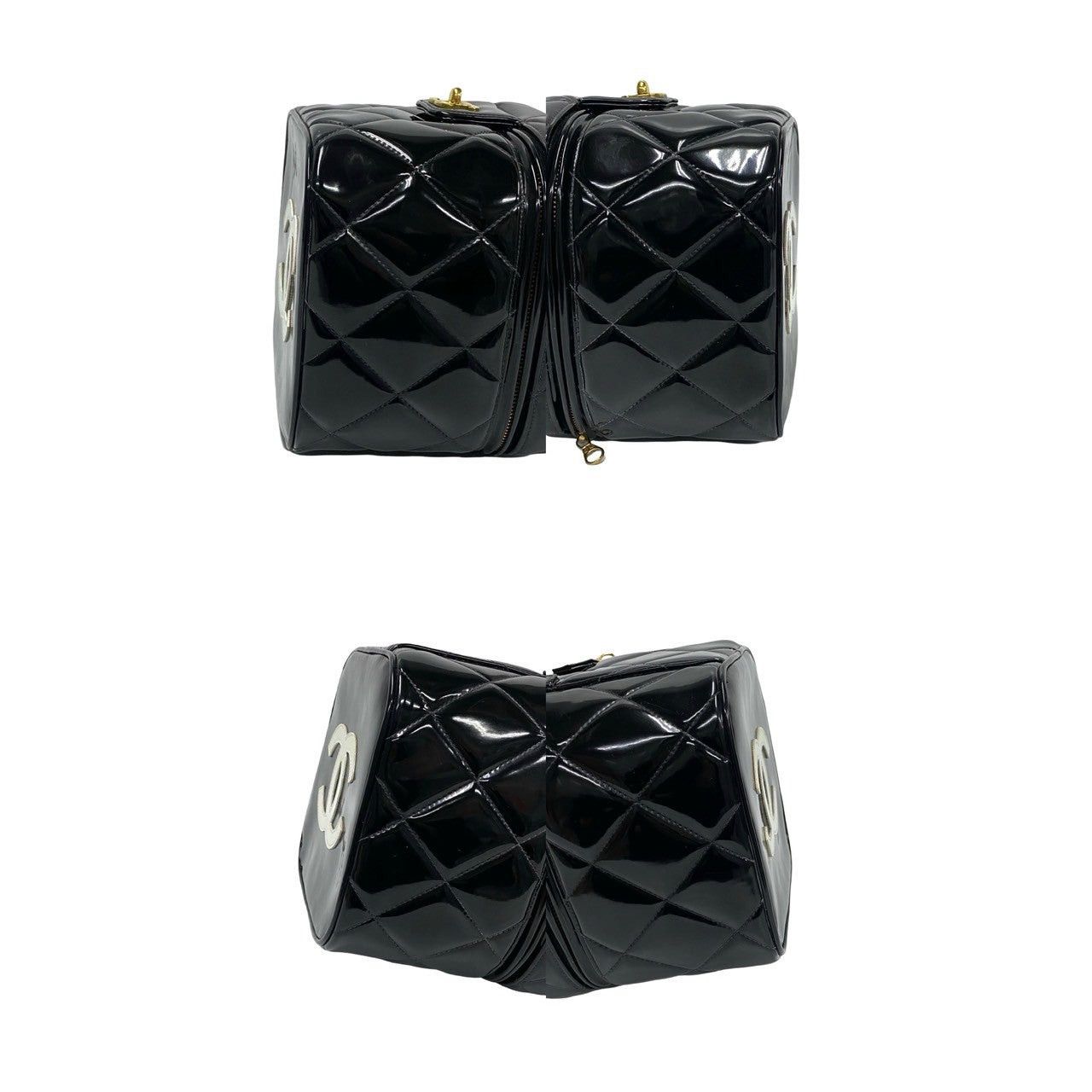 Chanel Chanel Handbag Black Leather Size ONE SIZE - 7 Thumbnail