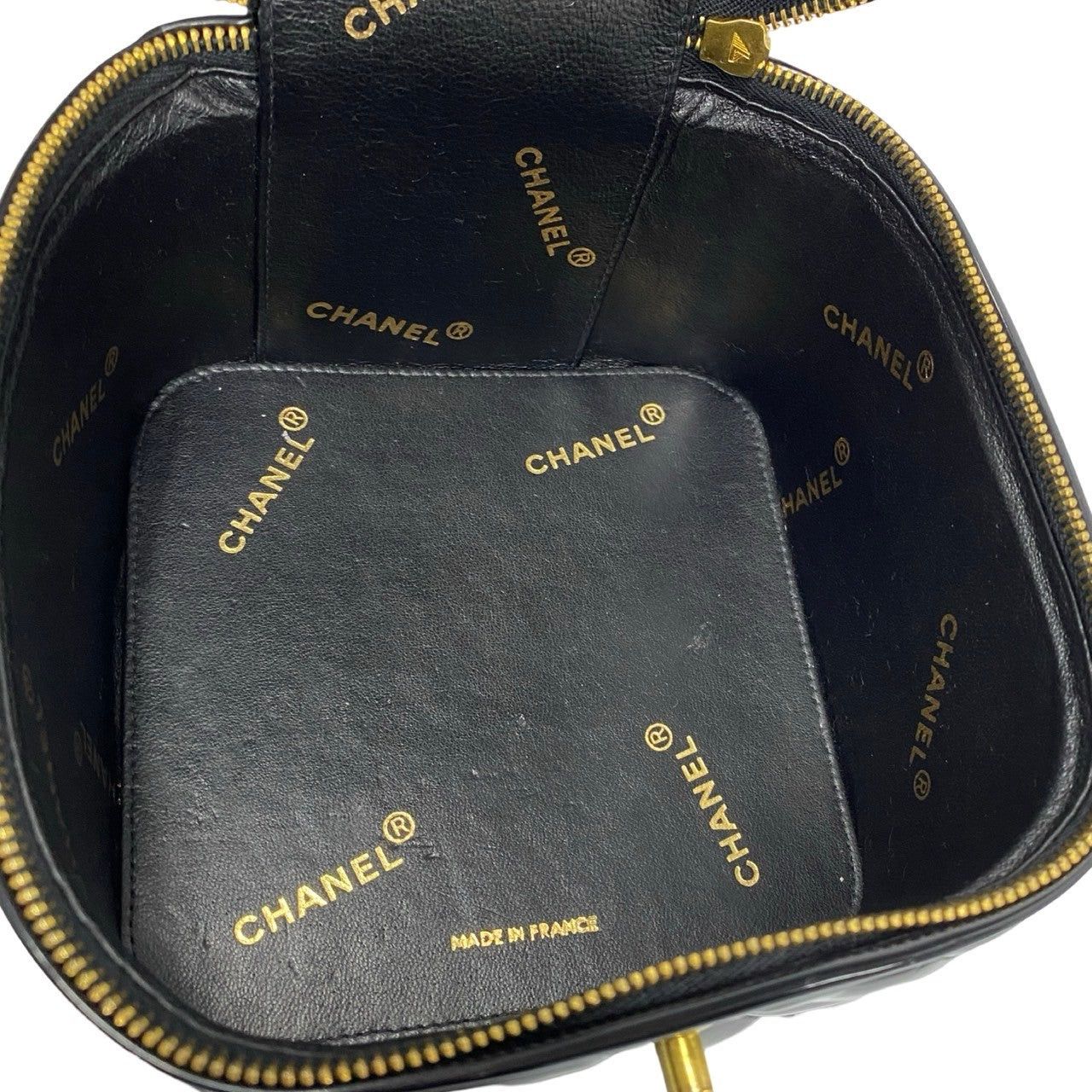 Chanel Chanel Handbag Black Leather Size ONE SIZE - 9 Thumbnail